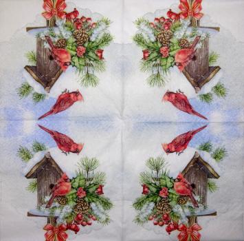 057 Vogelhäuschen - 3-ply - Künstler - CS